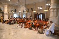 Shri Paduka Pujana, Tirtha Vitarana, Shri Bhiksha Seva - Day 5 at Karla (26 Sep 2025)   Pictures Courtesy of Shri Dinesh Karkal